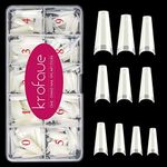 500PCS Half Cover Coffin Nail Tips 