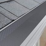 Daisypower 48ft/14.6m Gutter Guard,5 Inch/125mm Wide Aluminum Mesh Gutter Protection Covers fits Any roof or Gutter Type,Anti-Leaf,Prevents Roof Clogged Downspouts