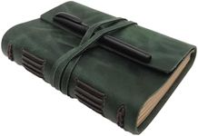 Green Notebook Journal - Genuine Le
