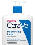 CeraVe Moisturising Lotion, With 3 Essential Ceramides and Hyaluronic Acid, Lightweight Hydration for Dry to Very Dry Skin, Face & Body Lotion, Fast Absorbing, Dermatologist Developed, 1 Litre