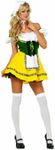 RG Costumes Women's Beer Garden Girl, Green/Yellow/White, Large/8-10