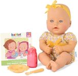 Baby Sweetheart by Battat – Feeding Time 12-Inch Doll for Newborn with Soft Body & Easy – to – Read Story Book and Accessories