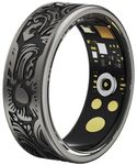 findtime Smart ring Heart Rate Monitor Sleep Tracker Fitness Blood Pressure ring Blood Oxygen Step Counter Calories Pedometer Waterproof Health Retro Vintage Smart for Men Women