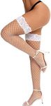 RSLOVE Women's Lace Top Thigh High 