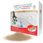 Sandtastik Therapy Play Sand - Beach, 25 lb (11.3 kg) - Sensory Tables, Professional & Indoor Use - Develop Fine Motor Skills, Hand-Eye Coordination & Creativity