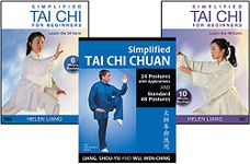 Bundle: Simplified Tai Chi for Beginners 2-DVD set and book (YMAA) Liang, Shou-Yu and Helen Liang