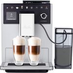 Melitta CI Touch Latte Select Fully Automatic Coffee Machine with Grinder, Silver