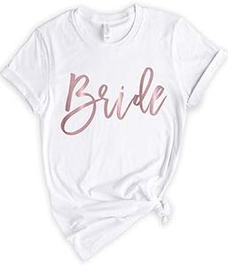 Classy Mood Bride Bachelorette Party Shirts Bridal T-Shirt Wedding Tshirt Proposal Gift, Bride, Small