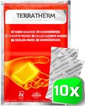 TerraTherm Hand Warmers, Pocket Hand Warmer for 12 hours of warm hands, Hand Heat Pads activated by air, 100% natural warmth, Pocket Heater, 10 Pairs