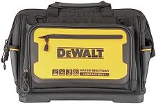 DEWALT 16 in. Pro Open Mouth Tool Bag, Water Resistant Compartment, 31 Pockets, Tough Fabric (DWST560103)