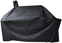 acoveritt Smoker Grill Cover Sized for Char-Griller Charcoal Grill 2190 and 2197 Heavy Duty Waterproof Patio 600D Canvas Barbeque BBQ Grill Cover G21623