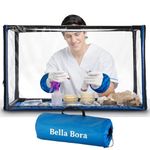 Bella Bora Still Air Box Mycology (Sturdy) Mushroom Grow Box Alt to Laminar Flow Hood Fume Hood for Mycology Supplies by USA Mycologists V2 (Large)