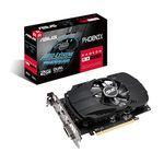 ASUS Phoenix AMD Radeon RX 550 Graphics Card (PCIe 3.0, 2GB GDDR5 Memory, HDMI, DisplayPort, DVI-D, FreeSync, IP5X Dust Resistant, Dual Ball Fan Bearings, Auto-Extreme, Compact Design)