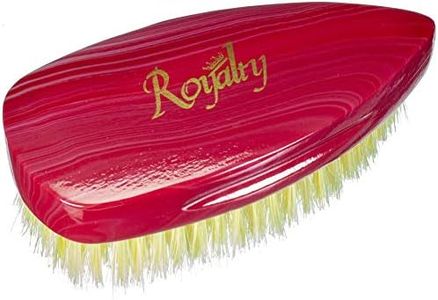 Royalty By Brush King Wave Brush #902- Patented Medium Pointy Palm brush - From The Maker Of Torino Pro 360 Wave Brushes