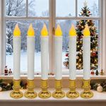Abeja 6 Pack Christmas Window Candl