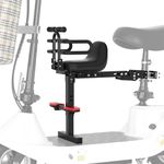 Child Bike Seat,Detachable Front Mounted Kids Bike Seat, Child Seat with Supporting Pedal Guardrail,Kids Bicycle Seat Suitable for Pedal Scooter Hybrid Bicycles(1 to 3 Years Old)