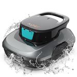 AIPER Scuba SE Robotic Pool Cleaner Vacuum, 90 Mins Battery Life, Automatic Cleaning with Self-Parking Capabilities, Ideal for Above Ground Pools up to 860 Sq.ft (40 Feet)