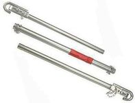 Heavy Duty Recovery Tow Bar Towing Pole Spring Damper Car Van 2 Ton 1800 kg U157