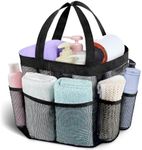 Attmu Mesh Shower Caddy Portable, Quick Dry Hanging Shower Tote Bag for College Dorm Room Essentials, Large Capacity Shower Caddy Dorm for Bathroom Gym Swimming