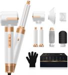 7 in One Hair Dryer Brush Blow Dryer Brush 110000 RPM Hot Air Brush Styler Auto Air Curler for Hair Curly Twist Multistyler Professional Ionic Travel Hair Styling Tool Hot Brush Styler Hair Air Styler