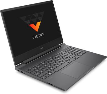 HP Victus 15.6" Gaming Laptop – Ryzen 7, RTX 3050, 8GB RAM, 512GB SSD, Silver