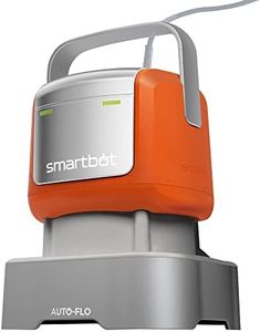 Smartbot 1/2 HP 3000 GPH Submersible Water Pump Small Portable Electric Utility Pump, Auto-Flo® Automatic Switch, Transfer Water Pump for Pool Tub Garden Pond Draining, Orange