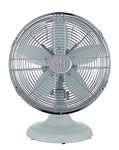 Hunter 90604 12" Retro Table Fan in Breezewave