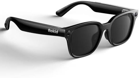 Rokid Ai Glasses Style (Non-Display), 2026 Smart Audio Sun Glasses with ChatGPT & Gemini, Real-Time Translation, 12MP Camera, Voice-Controlled Assistant, Hands-Free Calls, Productivity for Travel
