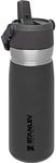 Stanley IceFlow Stainless Steel Water Bottle with Straw 0.65L / 22OZ Charcoal – Leakproof Insulated Water Bottle - Keeps Cold for 12+ Hours - BPA-Free Thermos Flask - Dishwasher Safe