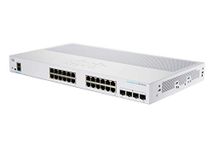 Cisco Business CBS250-24PP-4G Smart Switch | 24 Port GE | Partial PoE | 4x1G SFP | Limited Lifetime Protection (CBS250-24PP-4G)