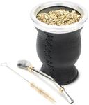 BALIBETOV Leather & Glass Yerba Mat
