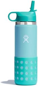 Hydro Flask 20 Oz Kids Wide Mouth Straw Cap and Boot Dew