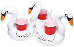 GoFloat Df-03-Swan GoFloat Inflatable Swan Drink Holders