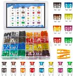 282 Pieces Car Fuses Assortment Kit