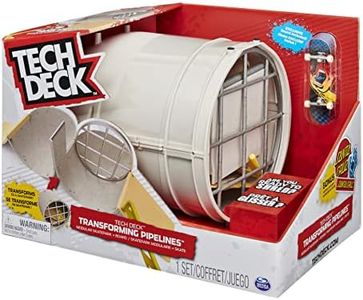 Tech Deck, Transforming Pipelines, Modular Skatepark Playset and Exclusive Fingerboard