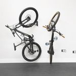 StoreYourBoard SwivelStow Mountain Bike Storage Rack 2 Pack – Heavy Duty Bike Hanger, No-Lift Bike Wall Mount for Garage Bike Storage, MTB and E-Bike, Holds 70 lbs, Patent-Pending
