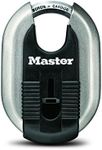 Master Lock Padlock, Magnum Stainless Steel Lock, 2-5/16 in. Wide, M187XKAD