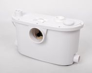 Slim 400W 4 Inlets Sewerage Pump Macerator Toilet Waste Water Pump for Toilet Sink Basin Shower Bathtub