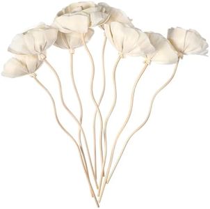 8 Pièces Diffuseur Bâtons en Bois Rose Fleur Rotin Arôme de' Huile Diffuseur Bâtons pour La Maison Parfum