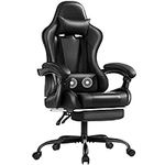 Shahoo Gaming Chair with Footrest a