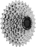 FITTOO Bike Multi Speed Cassette Freewheel, 8speed 9speed Bicycle Indexed Freewheel, Light Weight, Compatible for Mountain Bike, Electric Bike, Folding Bike, Hybrid, Road Bike etc (Silver, 8speed)