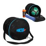 WHACKK Kick 15L|Football |Football Equipment Bags|Basketball Volleyball Bags |Adjustable Strap |Easy Access Pocket |2 Mesh Bottle Holders |Netball Bag |Kitbag |Unisex bag (Black)