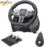 PXN Gaming Steering Wheel - V9 GEN2 Xbox Racing Wheel 270/900° Car Simulation with Pedal and Shifter, Paddle Shifters Driving Wheel for PC, PS4, Xbox One, Xbox Series X|S, Switch