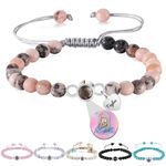 YRH 925 Silver Custom Photo Bracelets with Name,Picture Bracelet Personalized Photo,Optional Engrave Text,Memory Bracelet for Women/Men/Couple/Friends-9 Colors