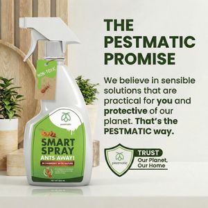 Pestmatic Smart Spray Ant Repellent, Non-Toxic Indoor & Outdoor, 500ml
