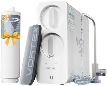 VIOMI® 800G Reverse Osmosis System, NSF/ANSI 372&53&42 Certified, 9 Stage & 48 Months Filter, 3:1 Tankless RO Water Filtration System Under Sink, Smart LED Reminder, Incl. 1 Extra Filter