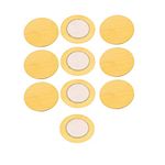 INVENTO 10Pcs 27 MM Piezo Ceramic Elements Sounder Sensor Trigger Drum Disc Piezoelectric Buzzer Copper For DIY