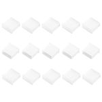 uxcell 15pcs White Plastic USB 2.0 Type A Male Port Anti-dust Dustproof Cover Cap Protector