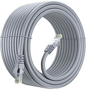 Sadow Cat6 High Speed Ethernet Cable, 10 Meter 550MHZ / 10Gigabit Speed UTP LAN Cable, Network Cable Internet Lan Cable RJ45 Wire, Patch Cord Gigabit Category 6 Wires for Gaming ,Modem, Router-Grey