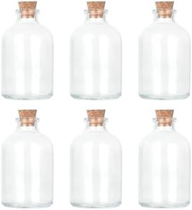 Magic Season Decorative Glass Bottles (6 Pcs / 50 ml)